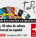 Sigue en directo desde DIARIO DE TERUEL el homenaje que recibe la revista turolense Turia por parte del Instituto Cervantes