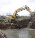 La CHE concluye los trabajos de retirada del tapón en el río Jiloca en Báguena