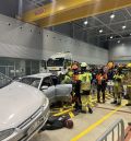 Gran motivación y entrega de los participantes en el segundo día del Rescue Training APRAT de Alcañiz