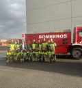 Dieciochobomberos de la Diputación de Teruel se incorporan a las labores en Catarroja