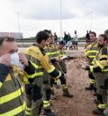 Forestales del Bajo Aragón participan  en las labores de ayuda en Catarroja