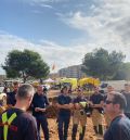 Los bomberos aragoneses realizarán una primera inspección técnica de los edificios de Catarroja