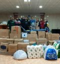 Vecinos de Pomecia  hacen donaciones para los damnificados de Valencia