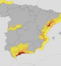 Las Comarcas de Bajo Aragón, Matarraña, Bajo Aragón-Caspe y Maestrazgo, en alerta por posibles crecidas