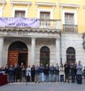 Ayuntamiento de Teruel se une al 25N con representantes de todos los partidos menos Vox