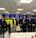 El director de la Agencia Espacial Española visita  el Aeropuerto de Teruel