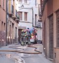 Fallece una mujer en Albalate por un intenso incendio declarado en su céntrica vivienda