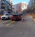 Un carril de la avenida Sagunto entre carretera de Castralvo y avenida Aragón se cortará por las obras a partir del 2 de enero