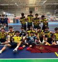 Los cadetes de Las Viñas luchan por el bronce en el Campeonato de España de vóley