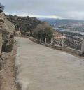 Las obras de subida a la ermita de Santa Bárbara estarán completadas en marzo