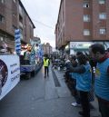 Primer tramo del recorrido en  silencio a petición de Autismo Teruel