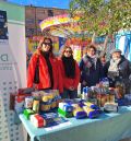 La la Asociación de Comercio y Servicios de Alcañiz finaliza la campaña navideña con una recogida de comida para Cruz Roja