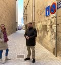 Finalizadas las obras de reurbanización de la calle de las Monjas en el Casco Histórico de Alcañiz