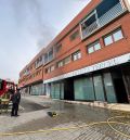 Desalojado  por un incendio sin daños personales un edificio de viviendas de la carretera de Alcañiz en Teruel