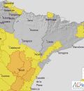 Alerta por viento, naranja en Albarracín y Jiloca y Gúdar y Maestrazgo, y por lluvias