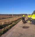 Alcañiz acondiciona el Camino  de la Vía, un acceso a Motorland