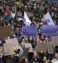 Más de 700 personas salen a la calle en Teruel para abrir nuevos caminos hacia la igualdad