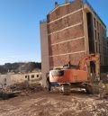 El Ayuntamiento de Teruel ha invertido más de un millón de euros en el desescombro del edificio que colapsó en la calle San Francisco