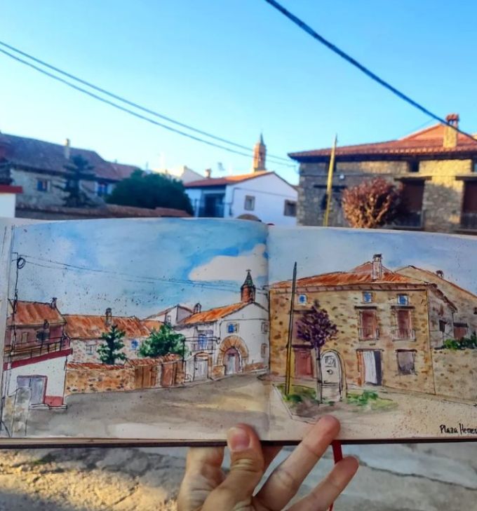 Unos 60 aficionados al ‘sketching’ participarán en un encuentro en Teruel