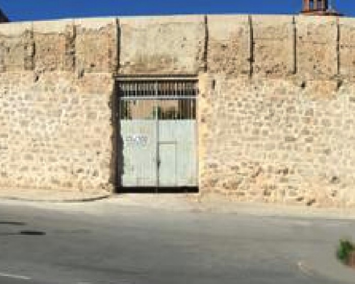 Estado actual de la puerta de acceso a la muralla. José Ángel Gil