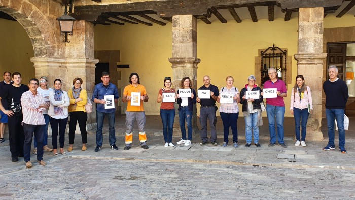 Concentración en Albarracín