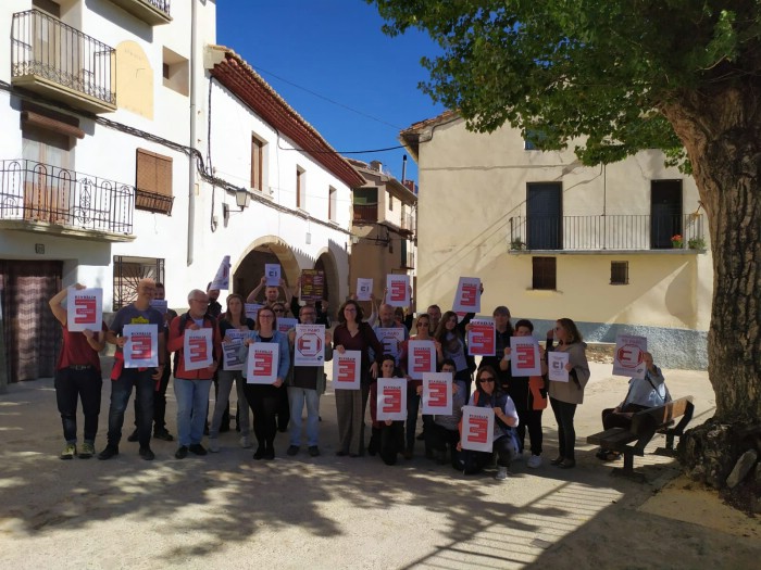 Participantes  en el curso de la Universidad de Verano de Teruel sobre patrimonio y despoblación en la Cuba