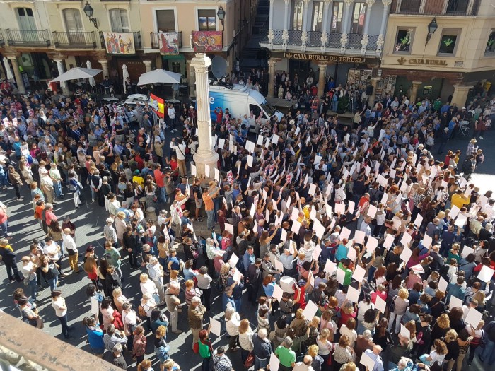 Aspecto general de la plaza del Torico