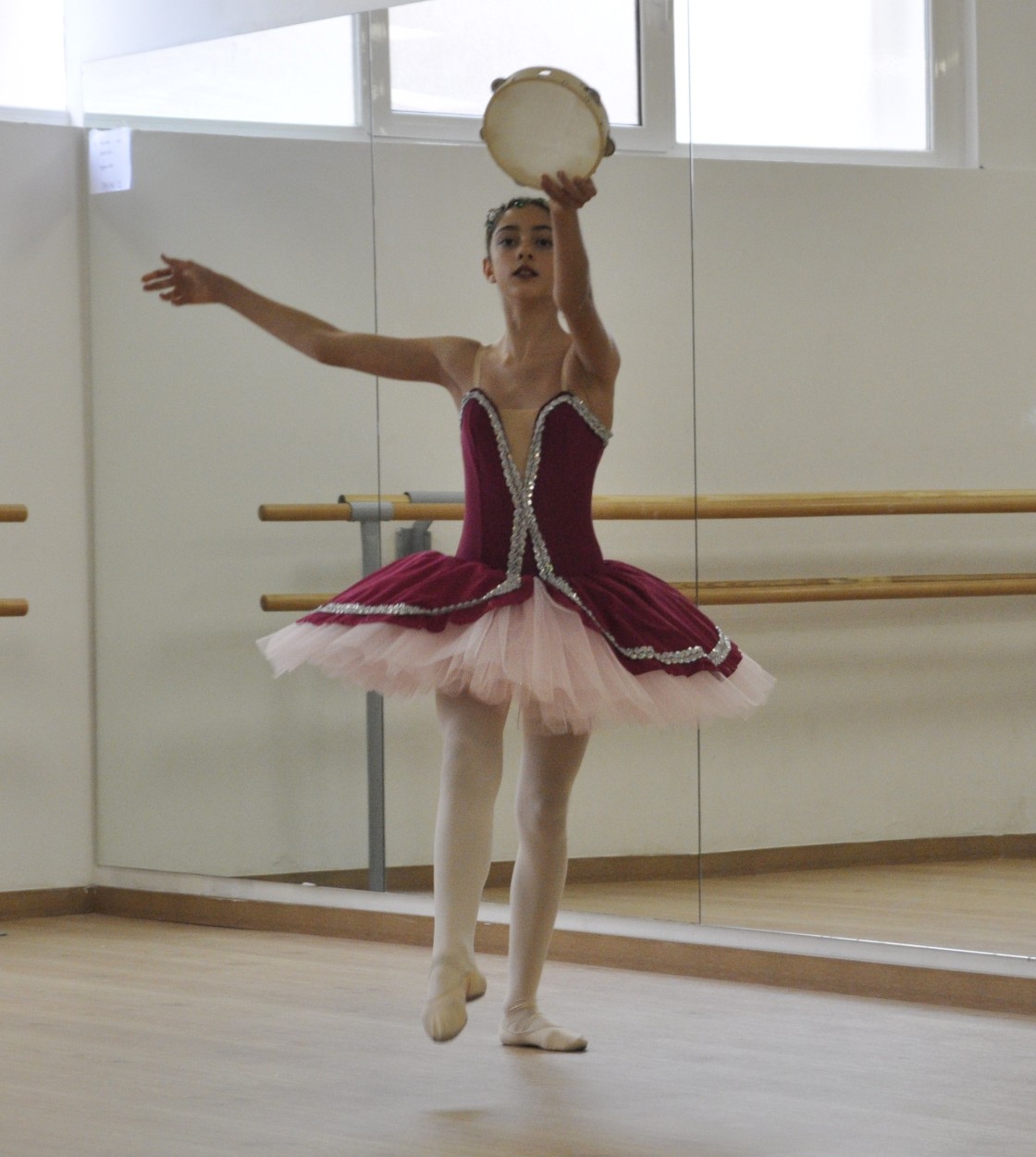 Ariadne Sánchez bailó ‘Esmeralda’. M. A.