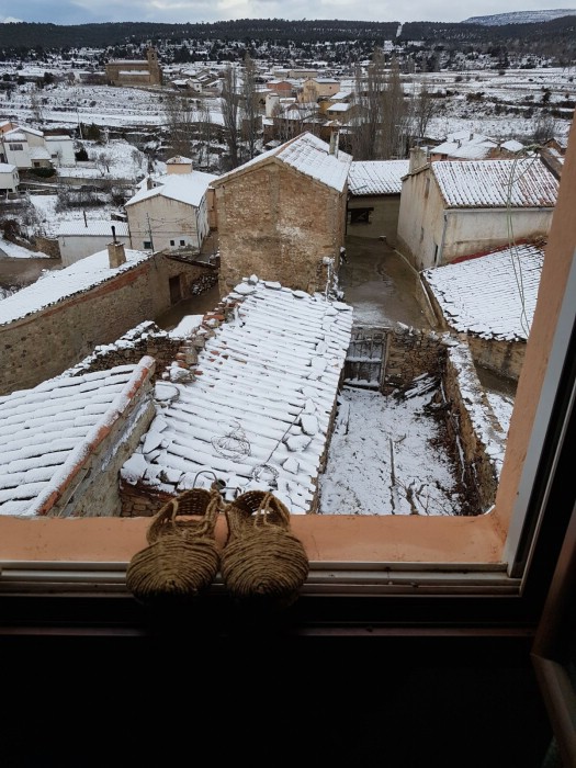 Vista desde una ventana de Alobras. Francisco Burgos Caballero