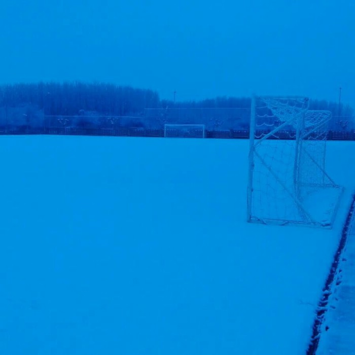 El campo de fútbol del Monreal