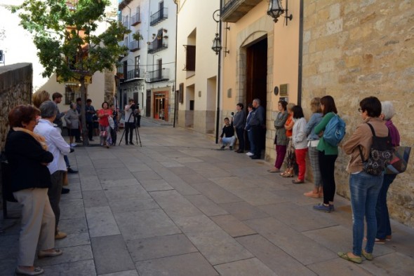 Morella, pueblo vecino a la provincia de Teruel, también ha parado