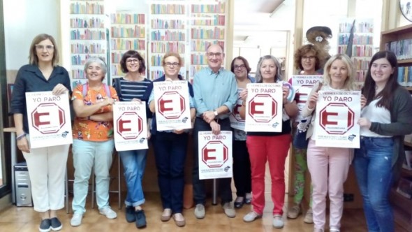 Bibliotecarios de la provincia de Teruel durante un curso celebrado este viernes en Alcorisa