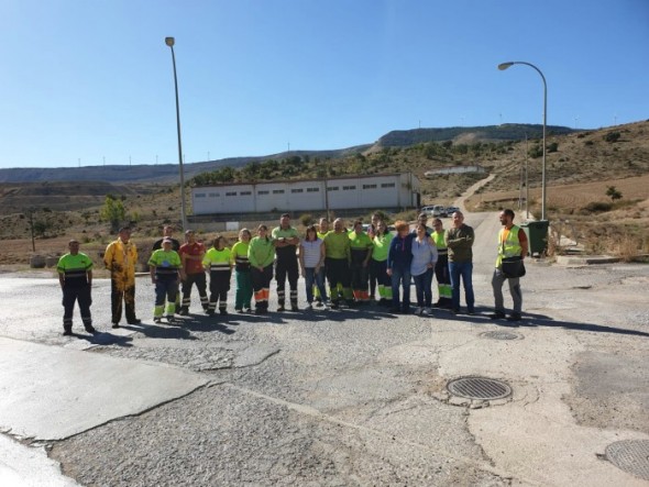 Empleados de Térvalis en Utrillas