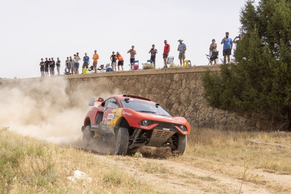 Cualquier lugar elevado es bueno para ver la carrera